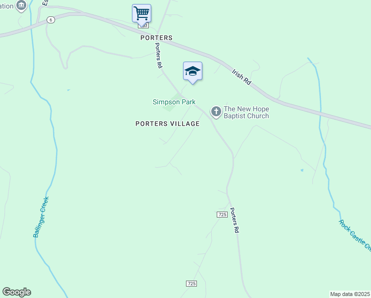 map of restaurants, bars, coffee shops, grocery stores, and more near 2801 Dawson Lane in Esmont