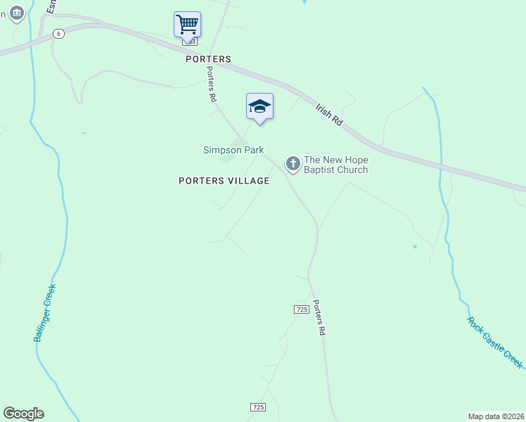 map of restaurants, bars, coffee shops, grocery stores, and more near 2791 Dawson Lane in Esmont