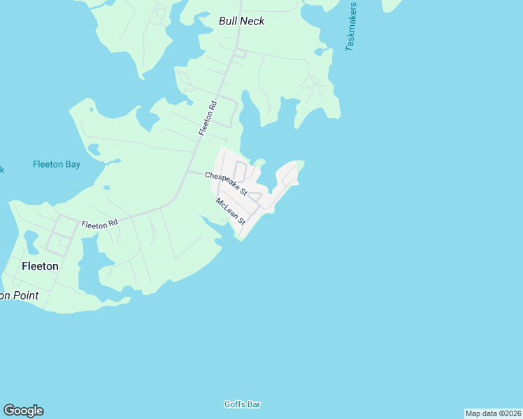 map of restaurants, bars, coffee shops, grocery stores, and more near 54 Murphy Street in Reedville