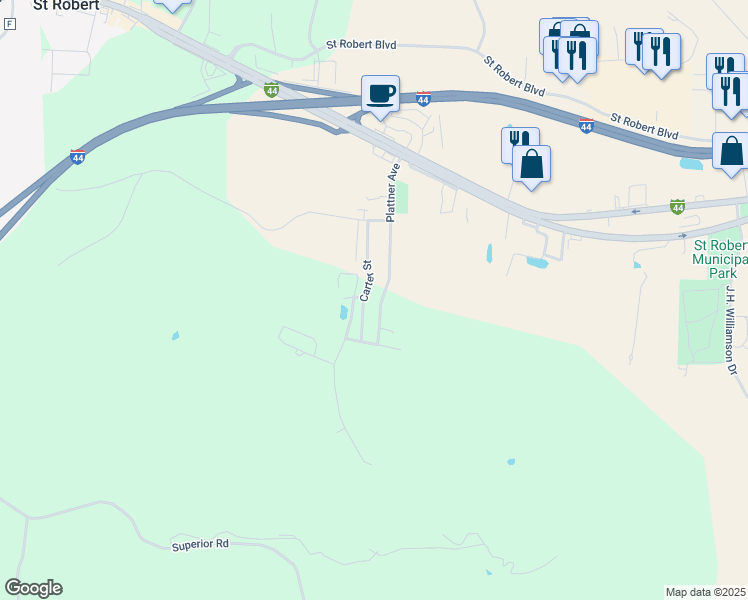 map of restaurants, bars, coffee shops, grocery stores, and more near 145 Plattner Avenue in Waynesville