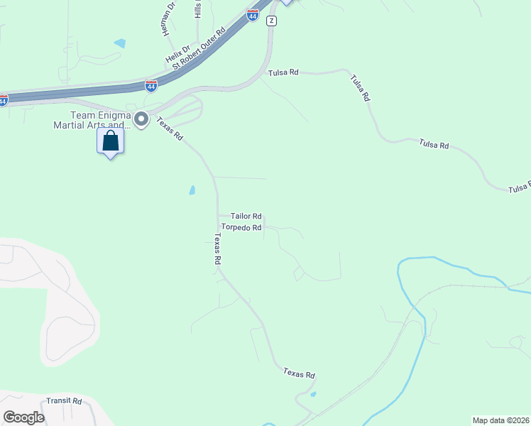 map of restaurants, bars, coffee shops, grocery stores, and more near 14423 Tailor Road in Saint Robert