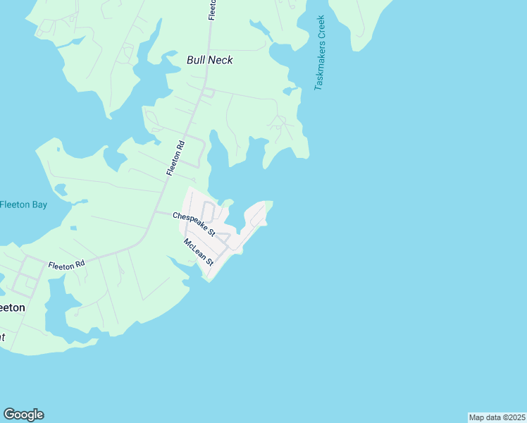 map of restaurants, bars, coffee shops, grocery stores, and more near 95 Connies Lane in Reedville
