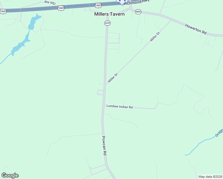 map of restaurants, bars, coffee shops, grocery stores, and more near 709 Powcan Road in Millers Tavern