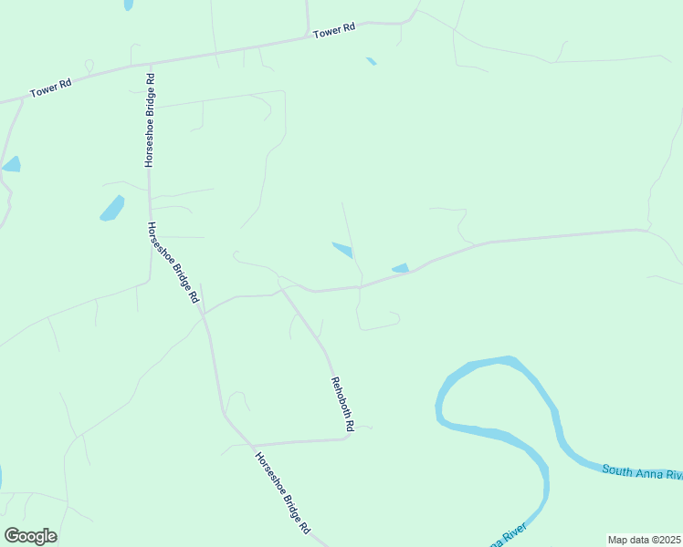 map of restaurants, bars, coffee shops, grocery stores, and more near 15166 Rehoboth Road in Doswell