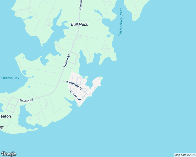 map of restaurants, bars, coffee shops, grocery stores, and more near 95 Connies Lane in Reedville
