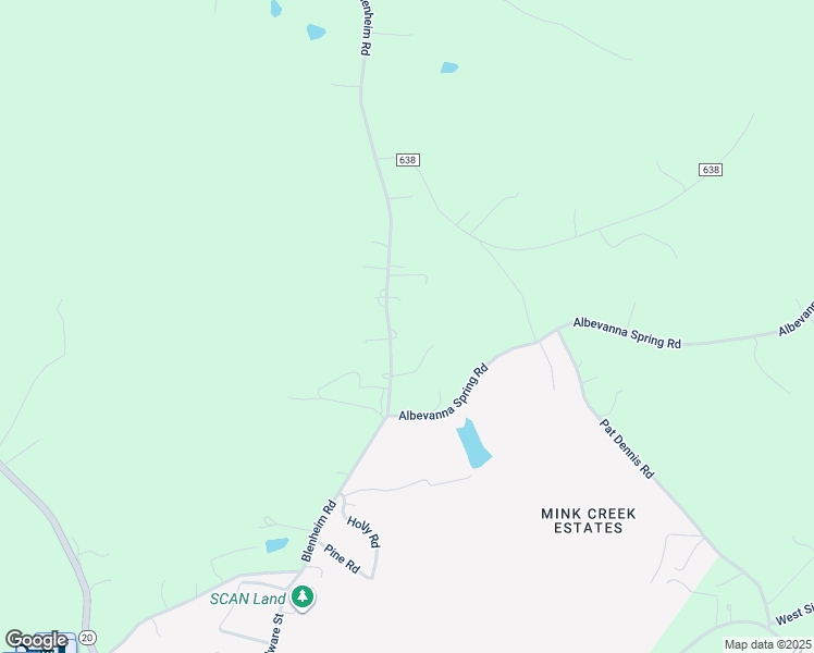 map of restaurants, bars, coffee shops, grocery stores, and more near 7879 Blenheim Road in Scottsville