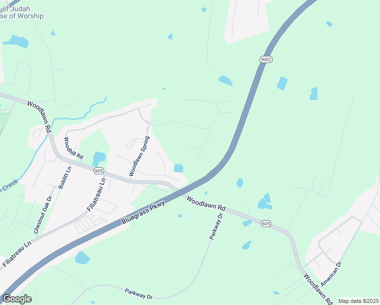 map of restaurants, bars, coffee shops, grocery stores, and more near 116 Cr-1518 in Bardstown