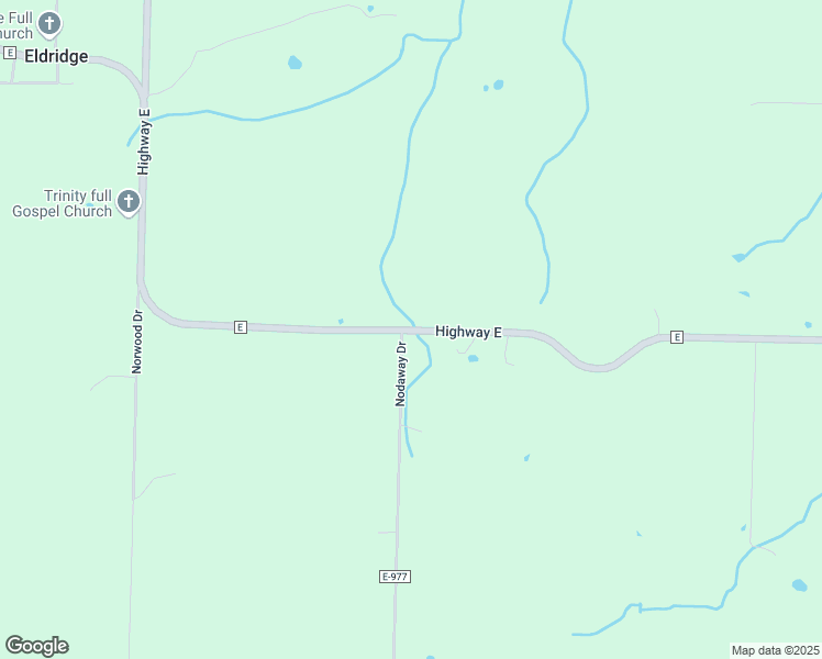 map of restaurants, bars, coffee shops, grocery stores, and more near 16616-16702 Highway East in Eldridge