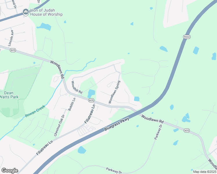 map of restaurants, bars, coffee shops, grocery stores, and more near 146 Landmark Drive in Bardstown