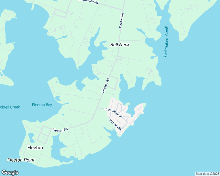map of restaurants, bars, coffee shops, grocery stores, and more near Fleeton Road in Northumberland