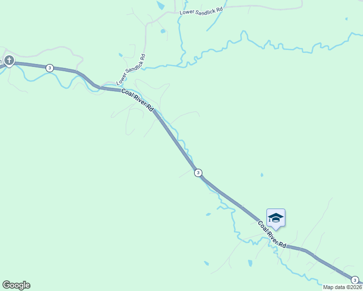 map of restaurants, bars, coffee shops, grocery stores, and more near 2012 Coal River Road in Glen Daniel