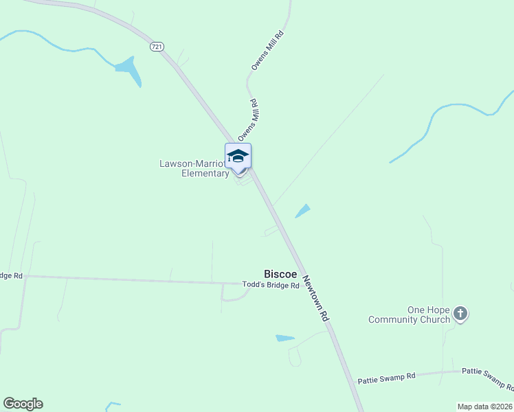 map of restaurants, bars, coffee shops, grocery stores, and more near 1828 Newtown Road in Saint Stephens Church