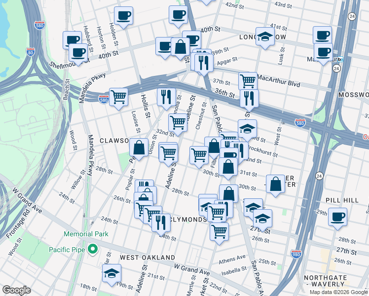 3116 Adeline Street Oakland Ca Walk Score