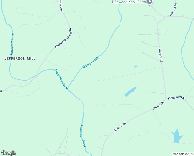 map of restaurants, bars, coffee shops, grocery stores, and more near 2259 Antioch Road in Scottsville