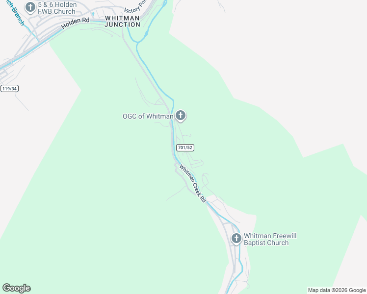 map of restaurants, bars, coffee shops, grocery stores, and more near County Highway 701/52 in Logan