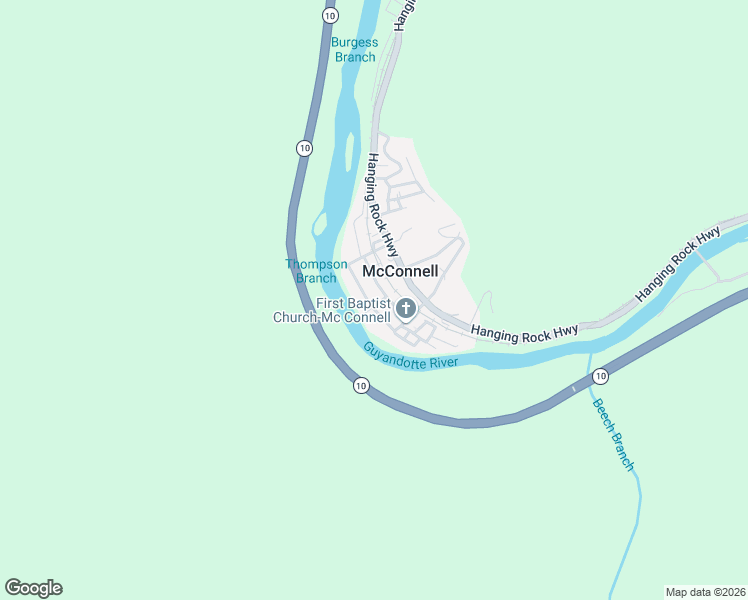 map of restaurants, bars, coffee shops, grocery stores, and more near 35-53 County Highway 10/13 in Logan