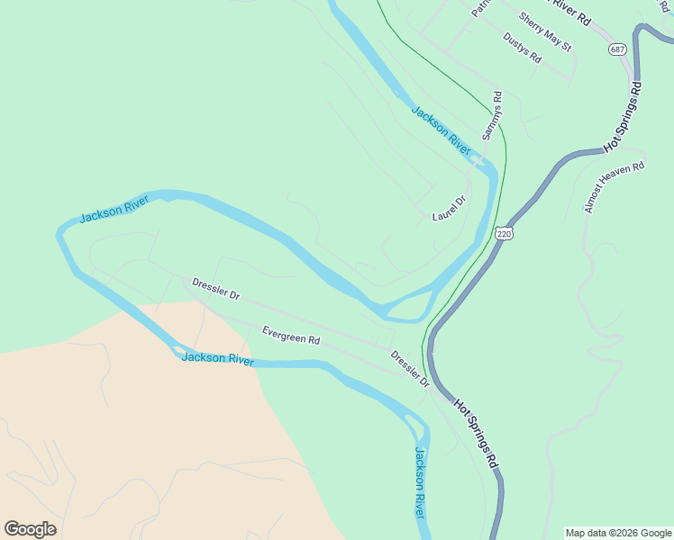 map of restaurants, bars, coffee shops, grocery stores, and more near River Road South in Covington