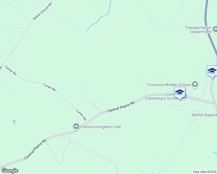 map of restaurants, bars, coffee shops, grocery stores, and more near in Palmyra