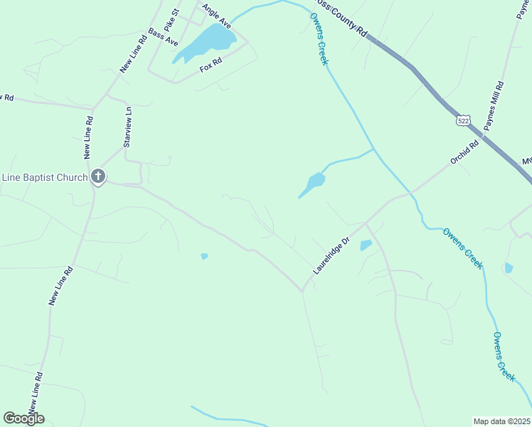 map of restaurants, bars, coffee shops, grocery stores, and more near 198 Oak Ridge Road in Mineral