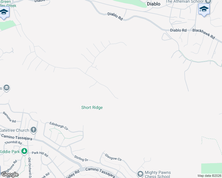 map of restaurants, bars, coffee shops, grocery stores, and more near 1034 McCauley Road in Danville