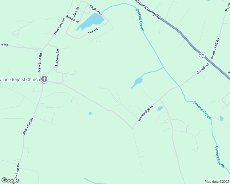 map of restaurants, bars, coffee shops, grocery stores, and more near 198 Oak Ridge Road in Mineral