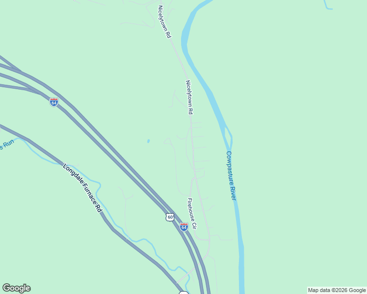 map of restaurants, bars, coffee shops, grocery stores, and more near 4218 Nicelytown Road in Clifton Forge