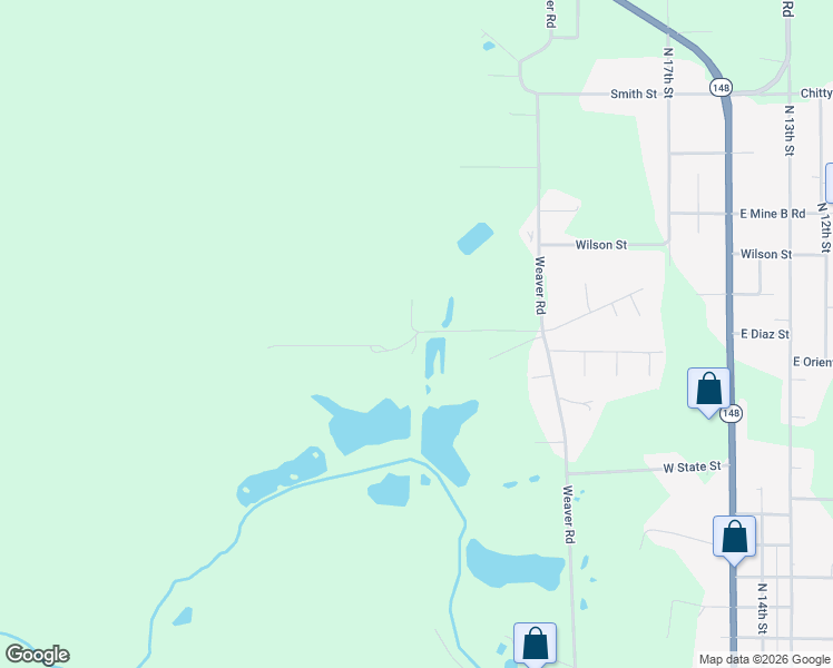 map of restaurants, bars, coffee shops, grocery stores, and more near 604 Tower Rd in Herrin