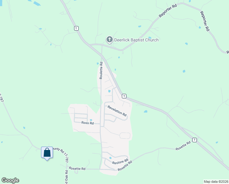 map of restaurants, bars, coffee shops, grocery stores, and more near 23094 Reward Road in Waynesville