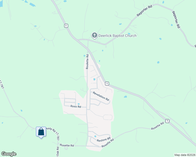 map of restaurants, bars, coffee shops, grocery stores, and more near 23094 Reward Road in Waynesville