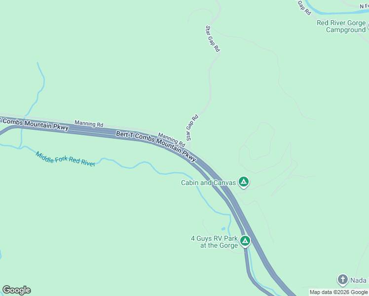 map of restaurants, bars, coffee shops, grocery stores, and more near 2200 Manning Road in Stanton