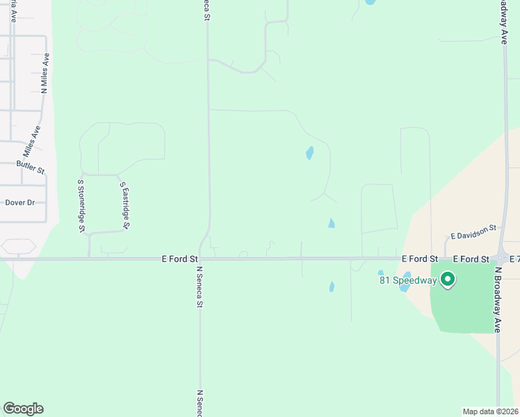 map of restaurants, bars, coffee shops, grocery stores, and more near 2016 East Ford Street in Valley Center