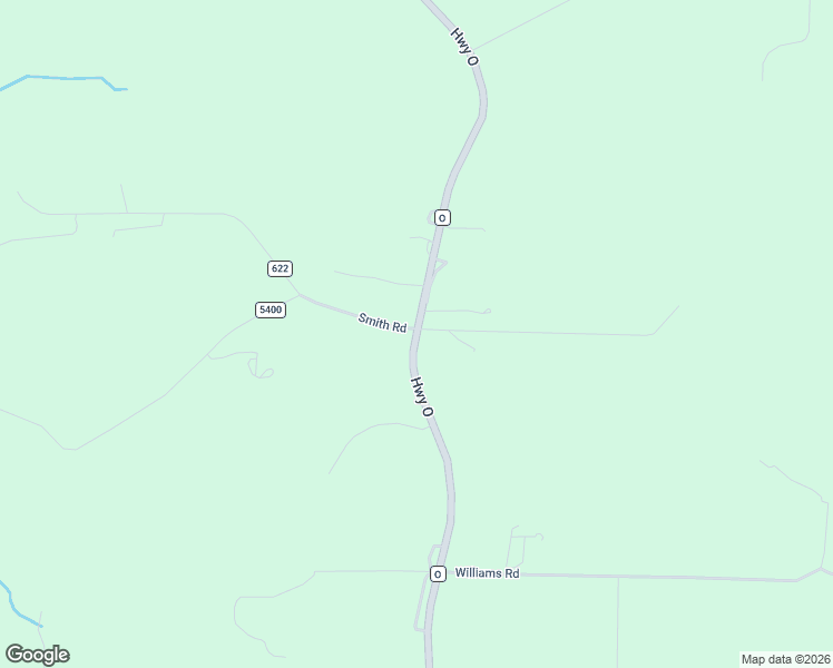 map of restaurants, bars, coffee shops, grocery stores, and more near 18756 Highway O in Rolla