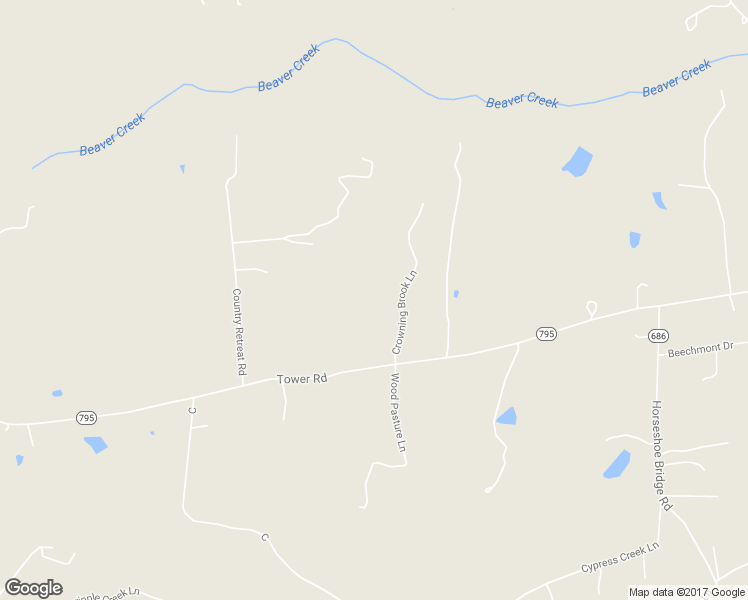 map of restaurants, bars, coffee shops, grocery stores, and more near 15383 Crowning Brook Lane in Doswell
