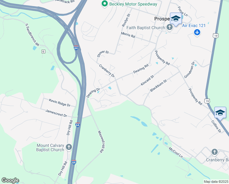map of restaurants, bars, coffee shops, grocery stores, and more near 667 Cranberry Drive in Mount Hope