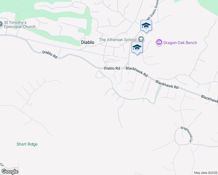 map of restaurants, bars, coffee shops, grocery stores, and more near 7 Charolais Court in Danville