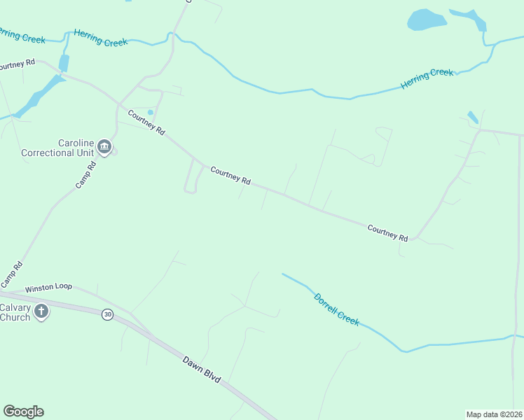 map of restaurants, bars, coffee shops, grocery stores, and more near 19030 Courtney Road in Hanover