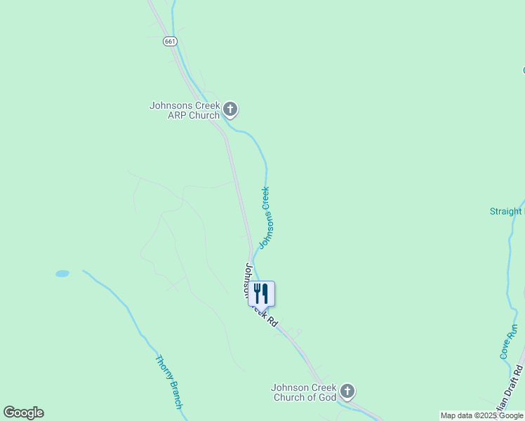 map of restaurants, bars, coffee shops, grocery stores, and more near Johnson Creek Road in Covington