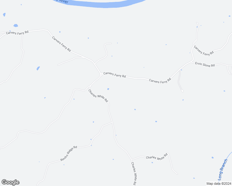 map of restaurants, bars, coffee shops, grocery stores, and more near 445 Charles White Road in Richmond