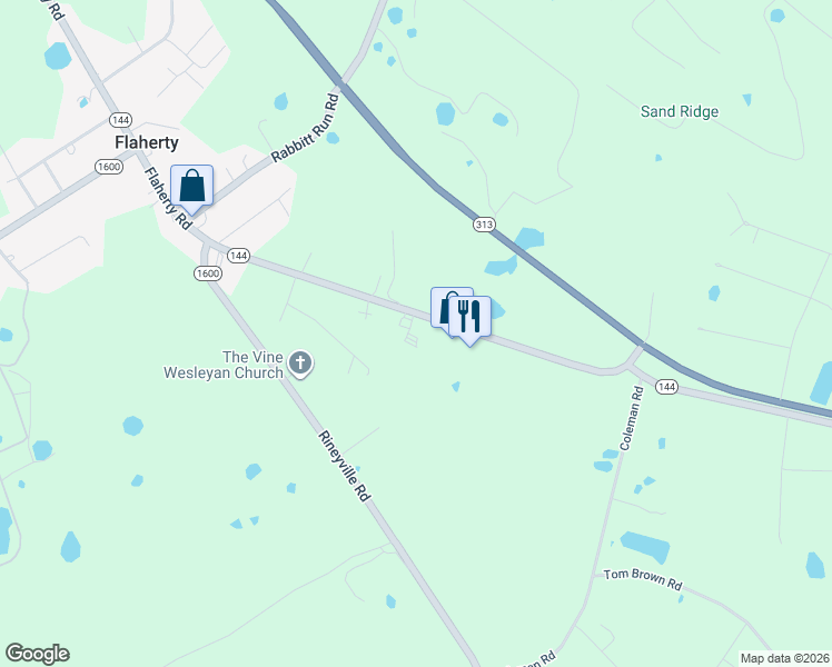 map of restaurants, bars, coffee shops, grocery stores, and more near 4333 Flaherty Road in Vine Grove