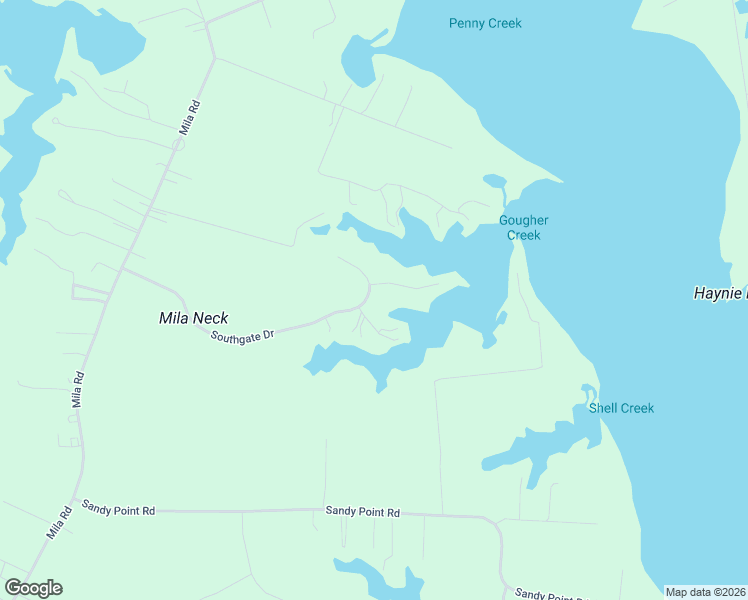 map of restaurants, bars, coffee shops, grocery stores, and more near 81-83 South Circle in Heathsville