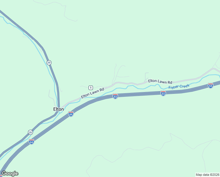 map of restaurants, bars, coffee shops, grocery stores, and more near 888 Elton Lawn Road in Meadow Bridge