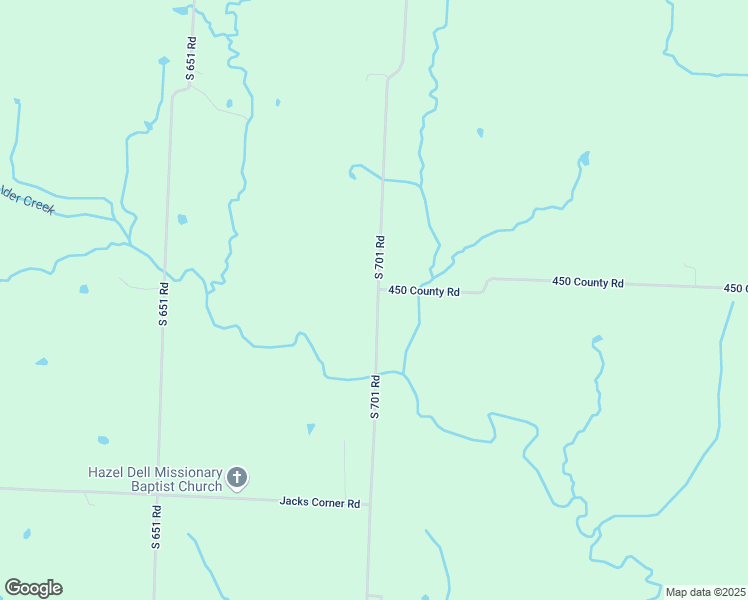 map of restaurants, bars, coffee shops, grocery stores, and more near 4500 450 County Road in El Dorado Springs