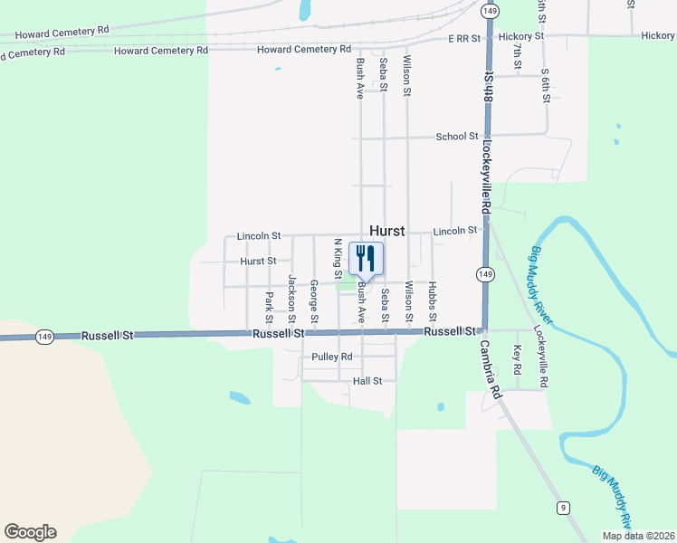 map of restaurants, bars, coffee shops, grocery stores, and more near Mc Kinley Street in Hurst