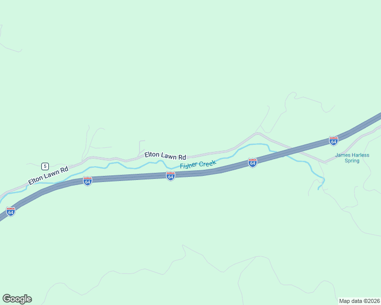 map of restaurants, bars, coffee shops, grocery stores, and more near 888 Elton Lawn Road in Meadow Bridge