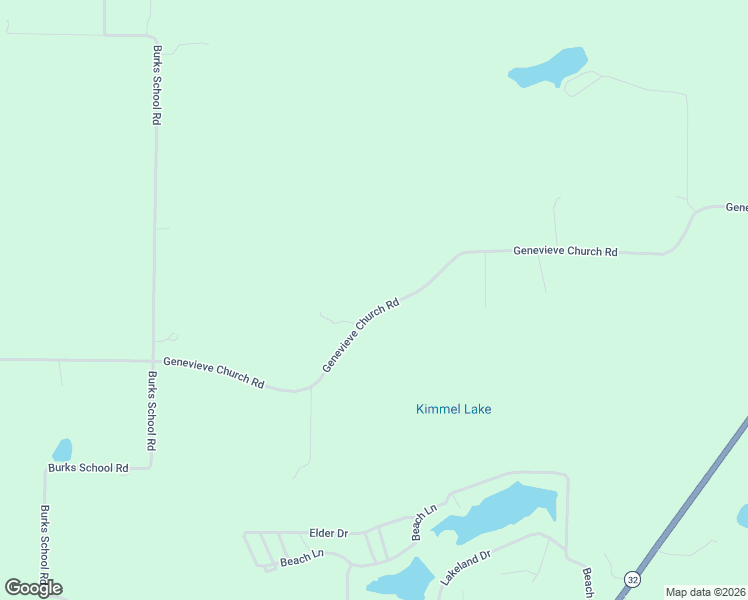 map of restaurants, bars, coffee shops, grocery stores, and more near 7215 Genevieve Church Road in Ste. Genevieve