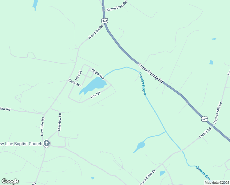 map of restaurants, bars, coffee shops, grocery stores, and more near 37 Racoon Drive in Gum Spring