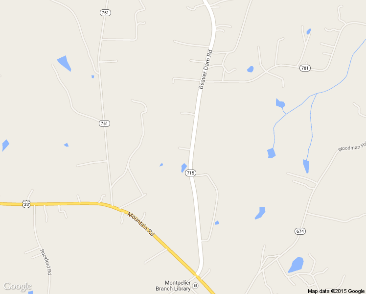 map of restaurants, bars, coffee shops, grocery stores, and more near 15393 Beaver Dam Road in Montpelier