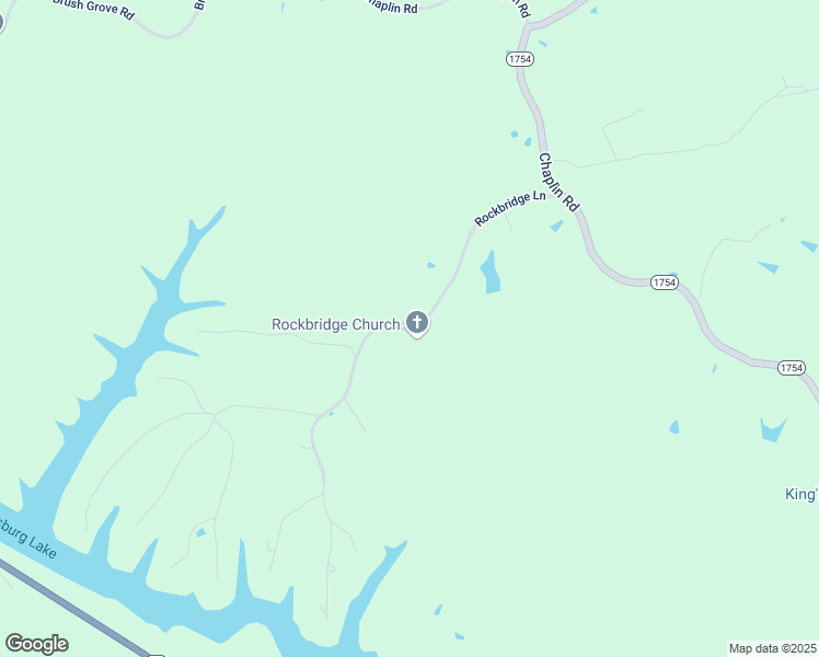 map of restaurants, bars, coffee shops, grocery stores, and more near Rockbridge Church Road in Willisburg