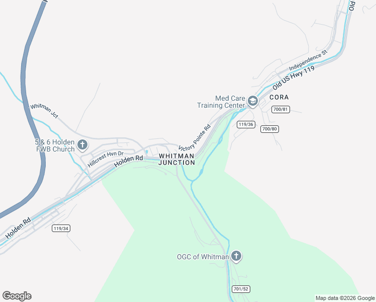 map of restaurants, bars, coffee shops, grocery stores, and more near 237 Victory Pointe Road in Holden