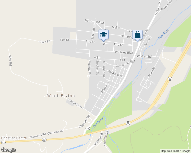 map of restaurants, bars, coffee shops, grocery stores, and more near 411 Evans Row in Park Hills